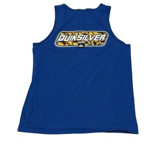Vintage Quiksilver Hawaii Men's Tank Top Blue Size Medium 20 x 27